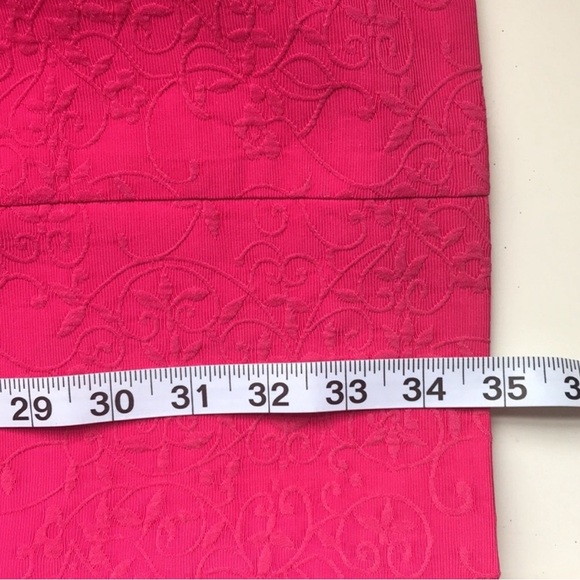 Nanette Lepore Vintage Magenta Brocade Cocktail Dress Size 2 - Picture 3 of 6